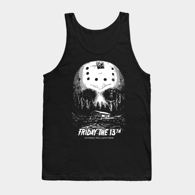 friday the 13th movie Tank Top by ArtMofid